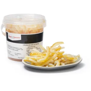 Coji de portocală confiate 6cm, 475g